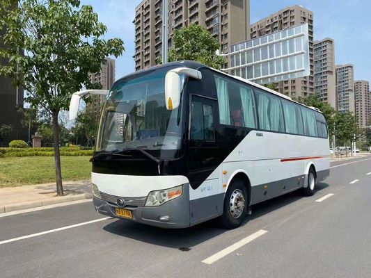 47 entraîneur utilisé par autobus Bus de Yutong utilisé par sièges ZK6107 2009 direction LHD de l'an 100km/H AUCUN accident