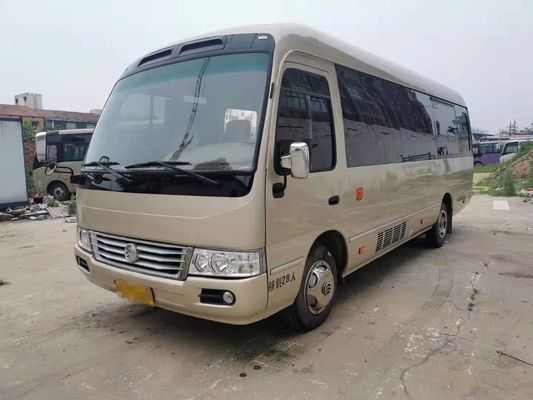 Les sièges XML6729J15 de 2019 ans 28 ont employé Dragon Coaster Bus d'or, moteur utilisé de Mini Bus Coaster Bus With Hino pour des affaires
