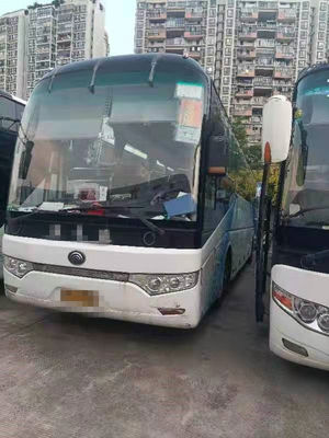 L'autobus utilisé 49 par sièges a utilisé l'autobus ZK6122HQ de Yutong a employé la commande de Bus Left Hand d'entraîneur avec le climatiseur