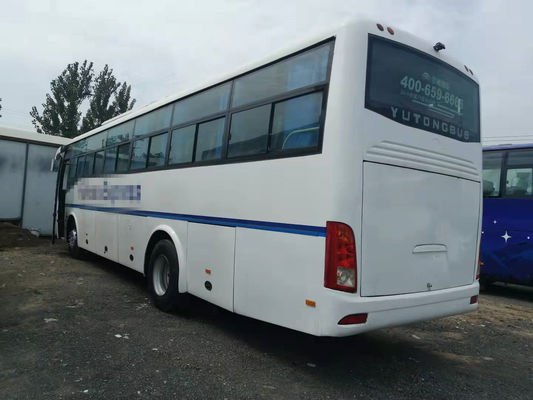 54 sièges 2014 autobus avant ZK6112D de Steering Used Yutong de conducteur du moteur RHD d'autobus utilisé par an aucun accident