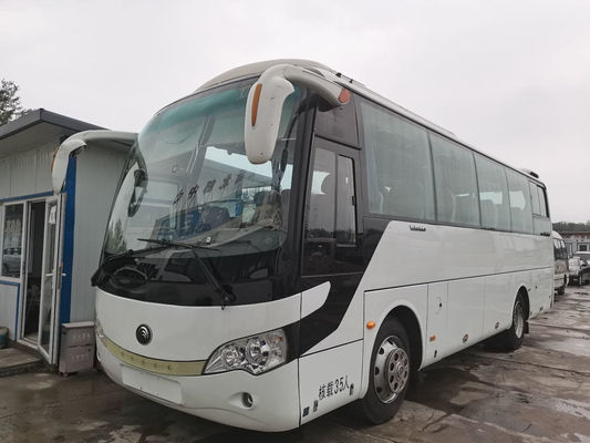 2013 l'autobus utilisé de l'an 35 par sièges a utilisé l'autobus ZK6888 de Yutong a utilisé l'entraîneur Bus LHD orientant les moteurs diesel