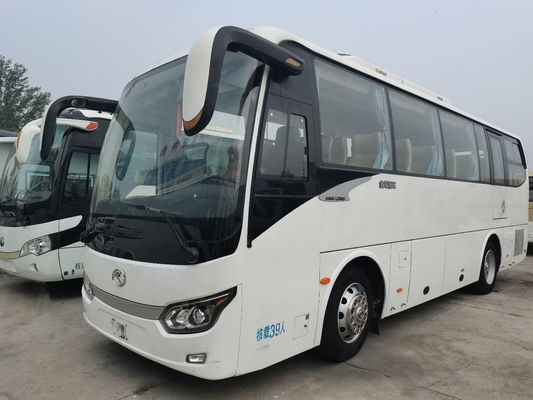 2017 l'autobus utilisé de l'an 39 par sièges a utilisé le moteur diesel d'autobus de Bus LHD d'entraîneur du Roi Long XMQ6898 aucun accident