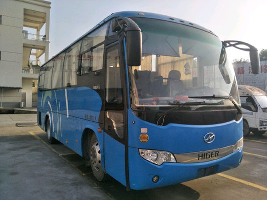 37 sièges 2014 ans ont utilisé le car KLQ6896 par autobus Bus LHD utilisé un plus haut orientant le moteur diesel aucun accident