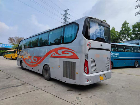 L'entraîneur utilisé XMQ6125 Mini Coach Bus 51 de Kinglong pose le car Accessories With Yutong d'autobus de moteur d'arrière de Weichai plus haut