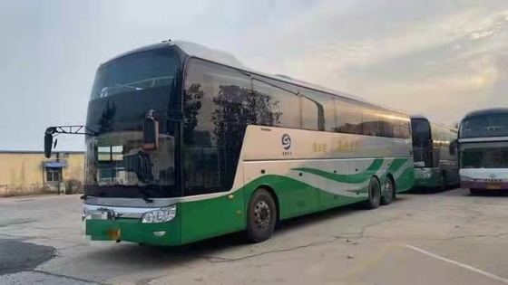 Le voyage d'autobus de 68 Seat Yutong a employé la direction diesel de main gauche de l'autobus ZK6146 de passager 2013 ans