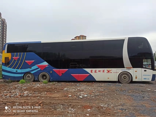 Le voyage d'autobus de 68 Seat Yutong a employé la direction diesel de main gauche de l'autobus ZK6146 de passager 2013 ans