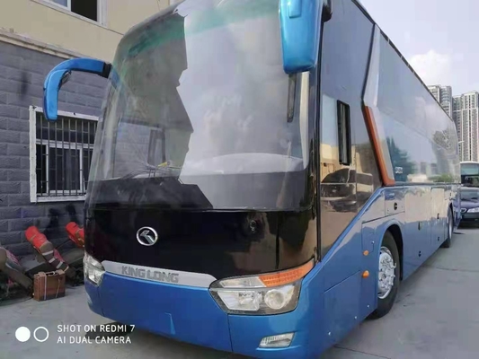 2014 l'autobus XMQ6129 de Kinglong utilisé de l'an 55 par sièges a utilisé le moteur diesel de conditionneur de Bus With Air d'entraîneur