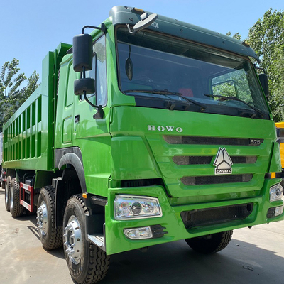 Occasion utilisée Howo de mode d'entraînement du camion 8x4 de Howo Sinotruk Drump 375 puissances en chevaux Tipper Truck