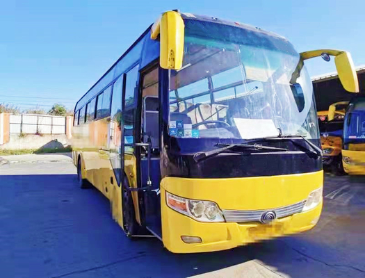 L'autobus utilisé Zk6110 60 de Yutong assied l'entraîneur de visite de la disposition LHD du moteur 2+3 d'arrière de Yuchai
