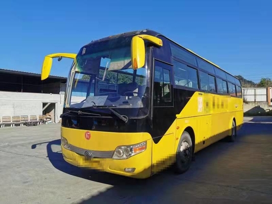 60 sièges 2013 moteur Yutong d'arrière de l'autobus utilisé par an Zk6110 ont utilisé l'entraîneur Company Commuter Bus