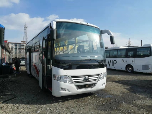 autobus utilisé sérieux Front Engine diesel LHD de 6112D Yutong orientant Mini Bus