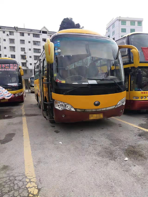35 car Bus With LHD de l'autobus Zk6808 de Yutong utilisé par sièges orientant les moteurs diesel