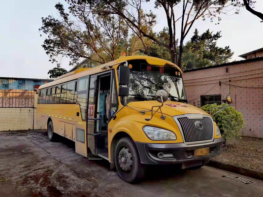 46 direction diesel de l'autobus scolaire ZK6119D Front Engine LHD de Yutong utilisée par sièges