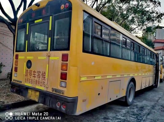 Les vieux autobus scolaires 50seats ont utilisé le moteur Mini Coach Airbag Chassis de Yuchai d'autobus scolaire