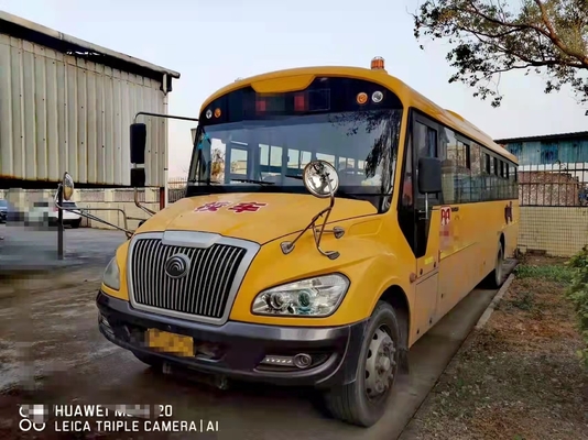 Les vieux autobus scolaires 50seats ont utilisé le moteur Mini Coach Airbag Chassis de Yuchai d'autobus scolaire