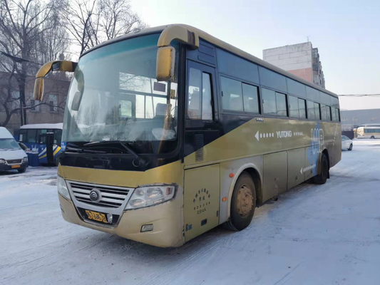 Autobus en acier de passager de châssis de Front Engine Used Yutong Bus 53seats avec l'état d'air
