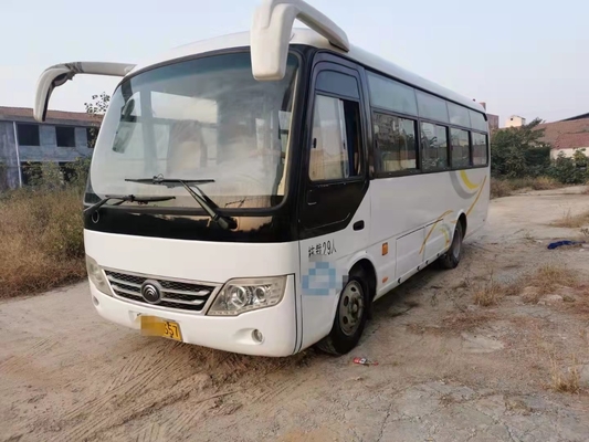 La commande de main gauche a utilisé les autobus de luxe de ville de Yutong alimentent les 30 sièges diesel Front Engine