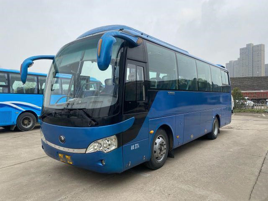 L'entraîneur utilisé Bus 37 sièges Yutong Zk6888 transporte et donne des leçons particulières à la conduite à droite d'autobus