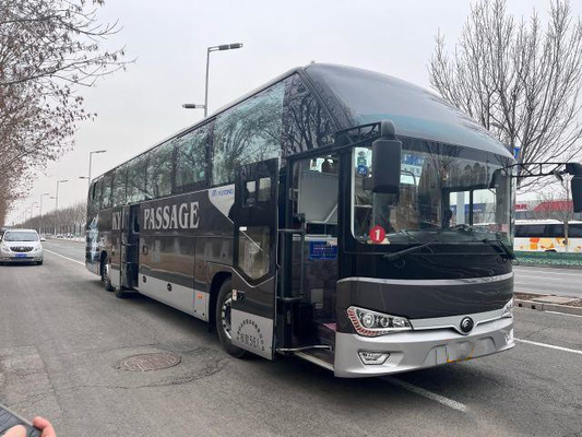 Le double autobus ZK6148 de plate-forme a utilisé le car 2019 de luxe d'autobus de Bus For Africa Rhd Yutong d'entraîneur 56seats