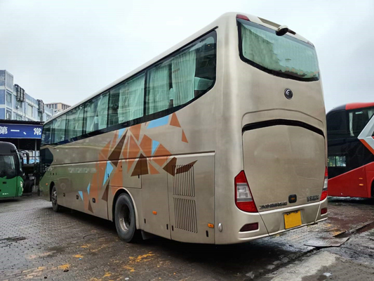 La marque utilisée de Yutong entraîneur Bus de visite de 2015 ans où ZK6126 a utilisé l'autobus diesel du moteur 375hp de Weicahi a utilisé l'autobus de l'EURO III de portes à deux battants
