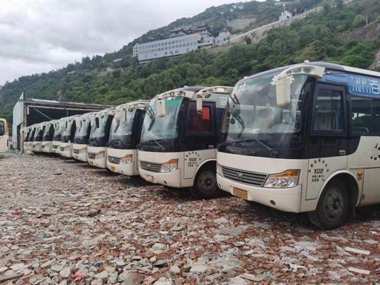les moteurs d'autobus de Mini Bus Yutong Used Coach ZK6752D du passager 29seats donnent des leçons particulières