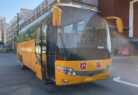 autobus utilisé Cummins Engine d'entraîneur pour l'autobus de yutong autobus de yutong de 2014 sièges de l'an ZK6107 60 à vendre