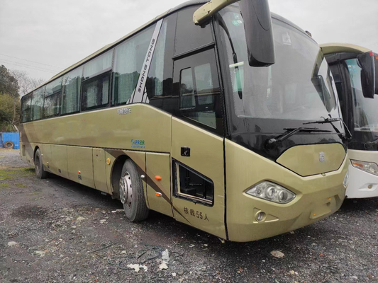 Direction de luxe de gauche de moteur de Yuchai d'autobus de touristes de l'autobus LCK6120 55seats de la Chine Zhongtong