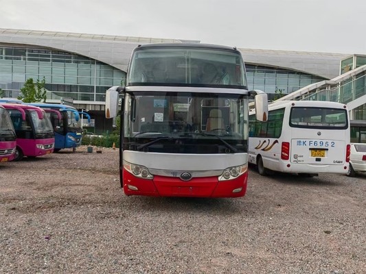 2015 l'autobus ZK6127H de Yutong utilisé de l'an 45 par sièges a employé la direction de With Diesel Engine LHD d'entraîneur