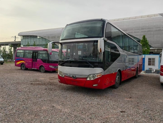 2015 l'autobus ZK6127H de Yutong utilisé de l'an 45 par sièges a employé la direction de With Diesel Engine LHD d'entraîneur