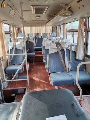 2017 axe du modèle ZK6609D Mini Bus Left Hand Drive Front Engine 2 d'autobus de Yutong utilisé par sièges de l'an 19