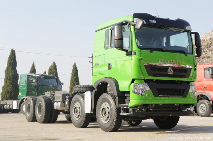 Camion lourd utilisé de la Chine 8x4 Sinotruk HOWO TX camion à benne basculante de 440 puissances en chevaux 0
